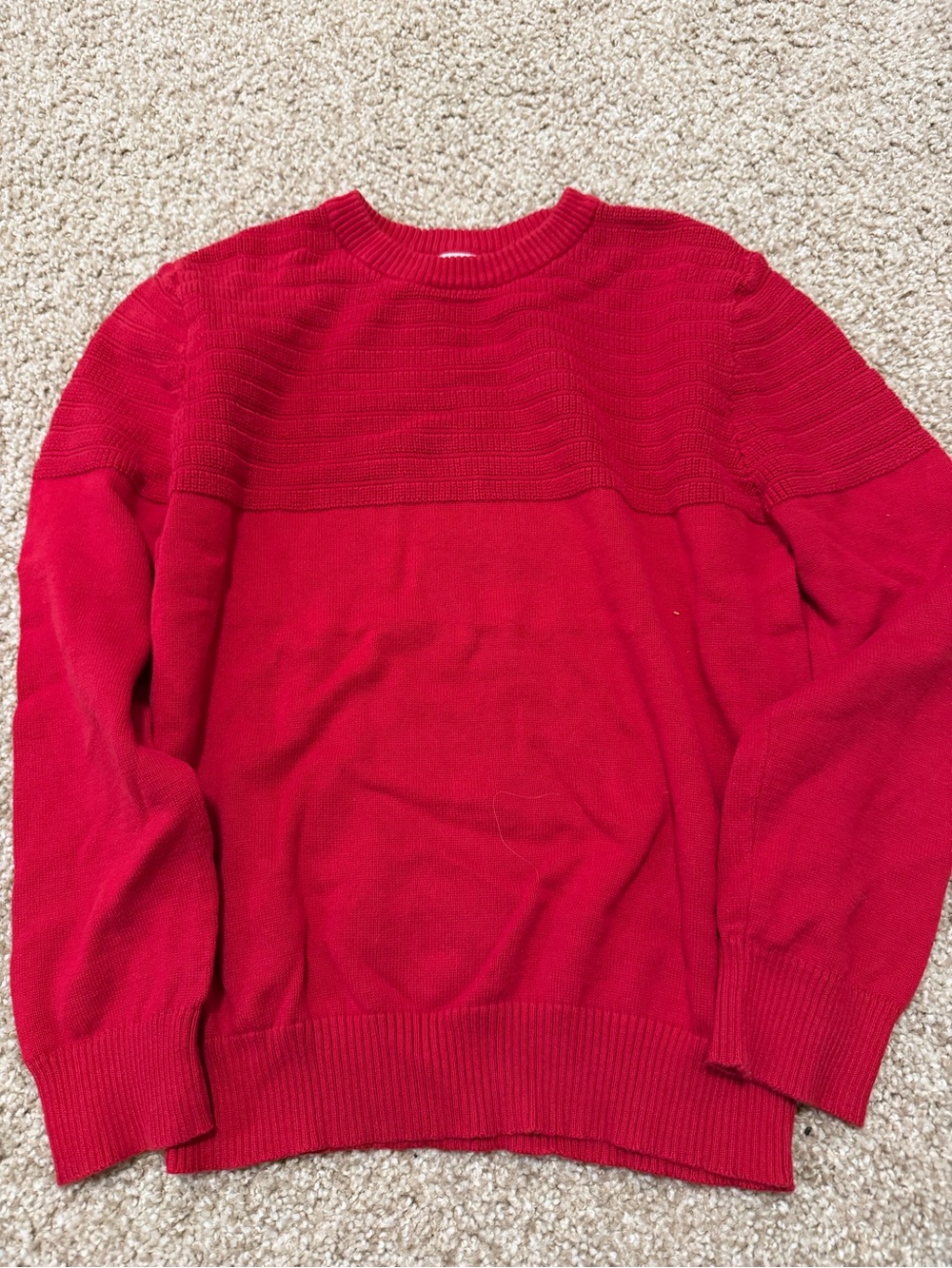 Cat & Jack Red Sweater M (8) Like New